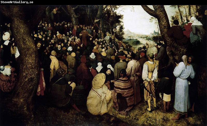 Pieter Bruegel the Elder The Sermon of St John the Baptist